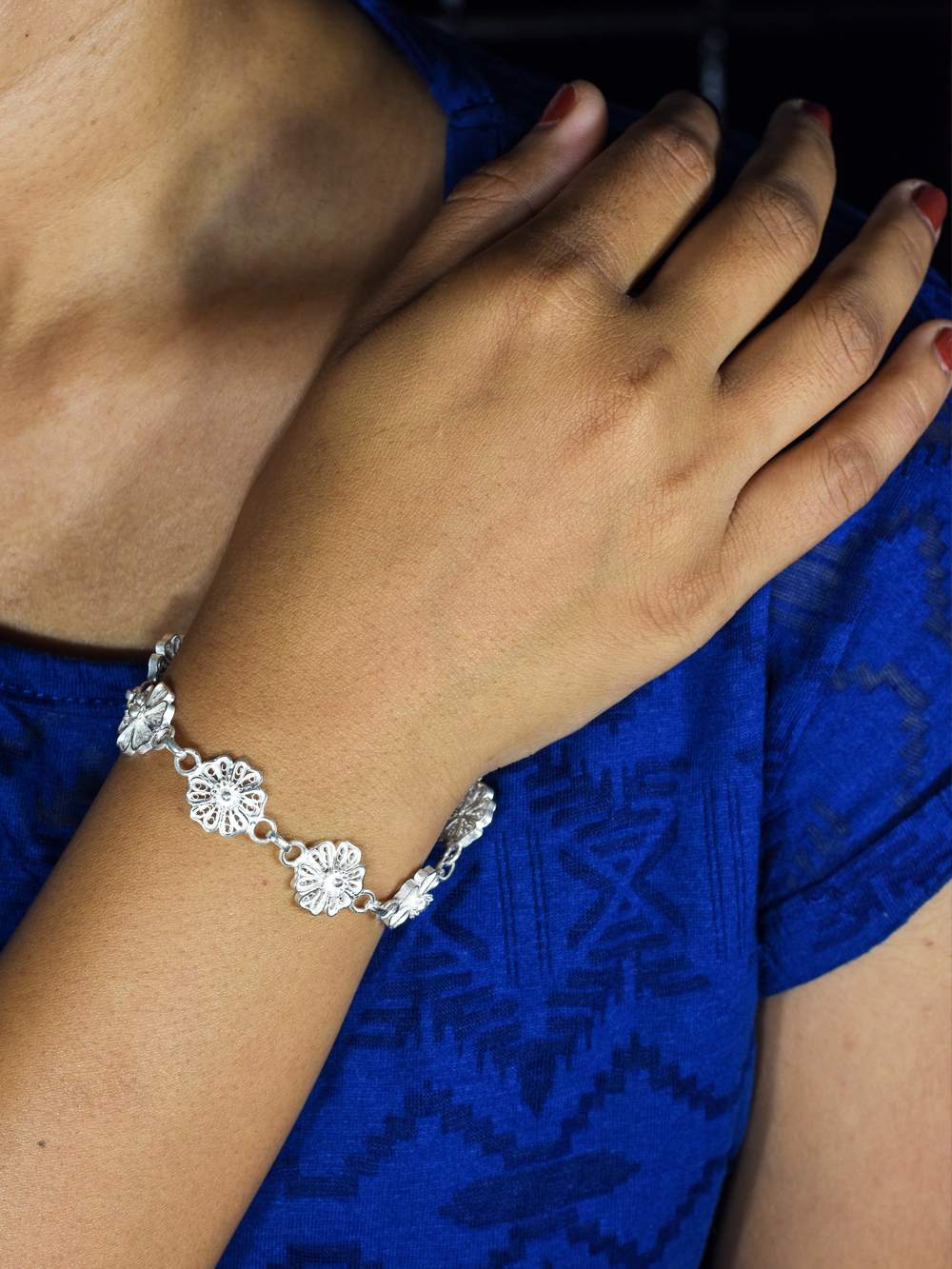 Buy Silver Bracelet Men's Fine Jewelry 925 Sterling Silver Bracelet Watch  Chain Bracelet Online at desertcartINDIA